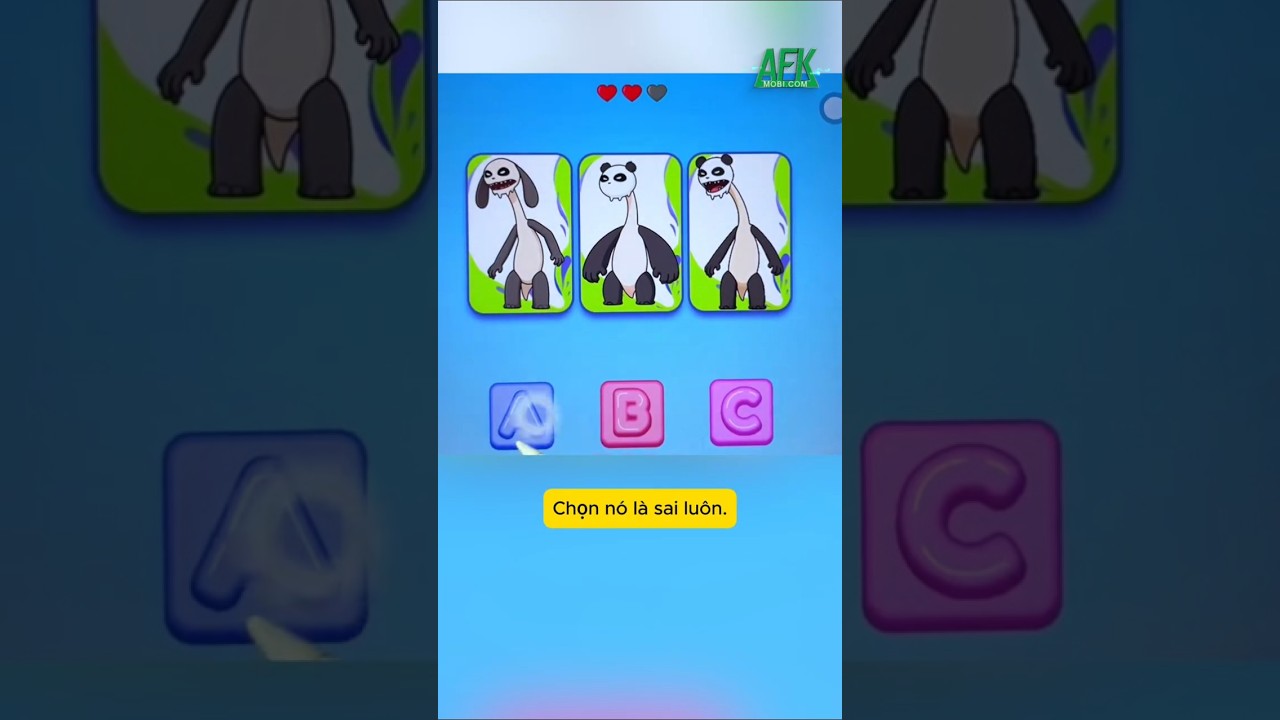 Giúp chọn đúng Sở thú đáng sợ