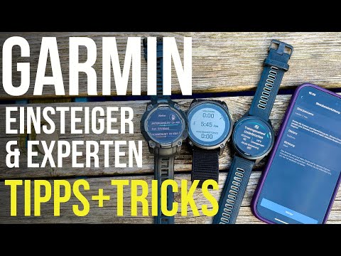 Garmin  Tipps & Tricks für Einsteiger und Fortgeschrittene!