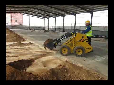 ML526W Wheel type mini skid steer loader