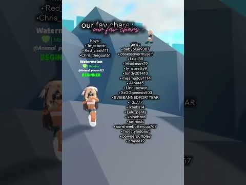 Chars For Roblox