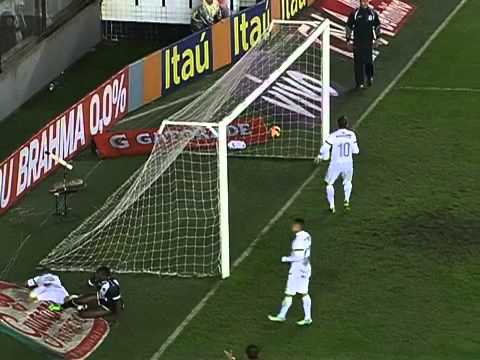 Melhores Momentos Santos 1 x 1 Vasco Campeonato Brasileiro 2013 14/08/13