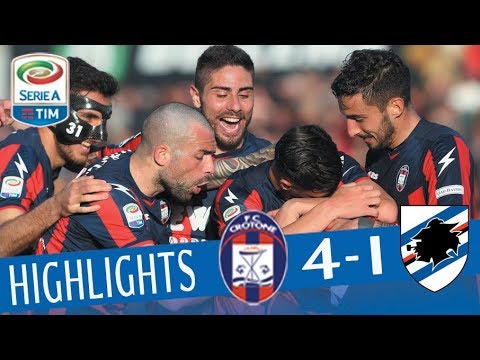 Crotone - Sampdoria 4-1- Highlights - Giornata 28 - Serie A TIM 2017/18