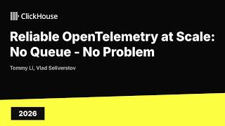 SREcon26 Americas - Reliable OpenTelemetry at Scale: No Queue, No Prob