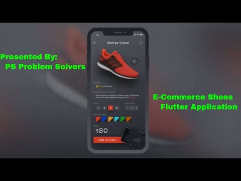 Flutter Shoes Ecommerce App UI - Speed Code