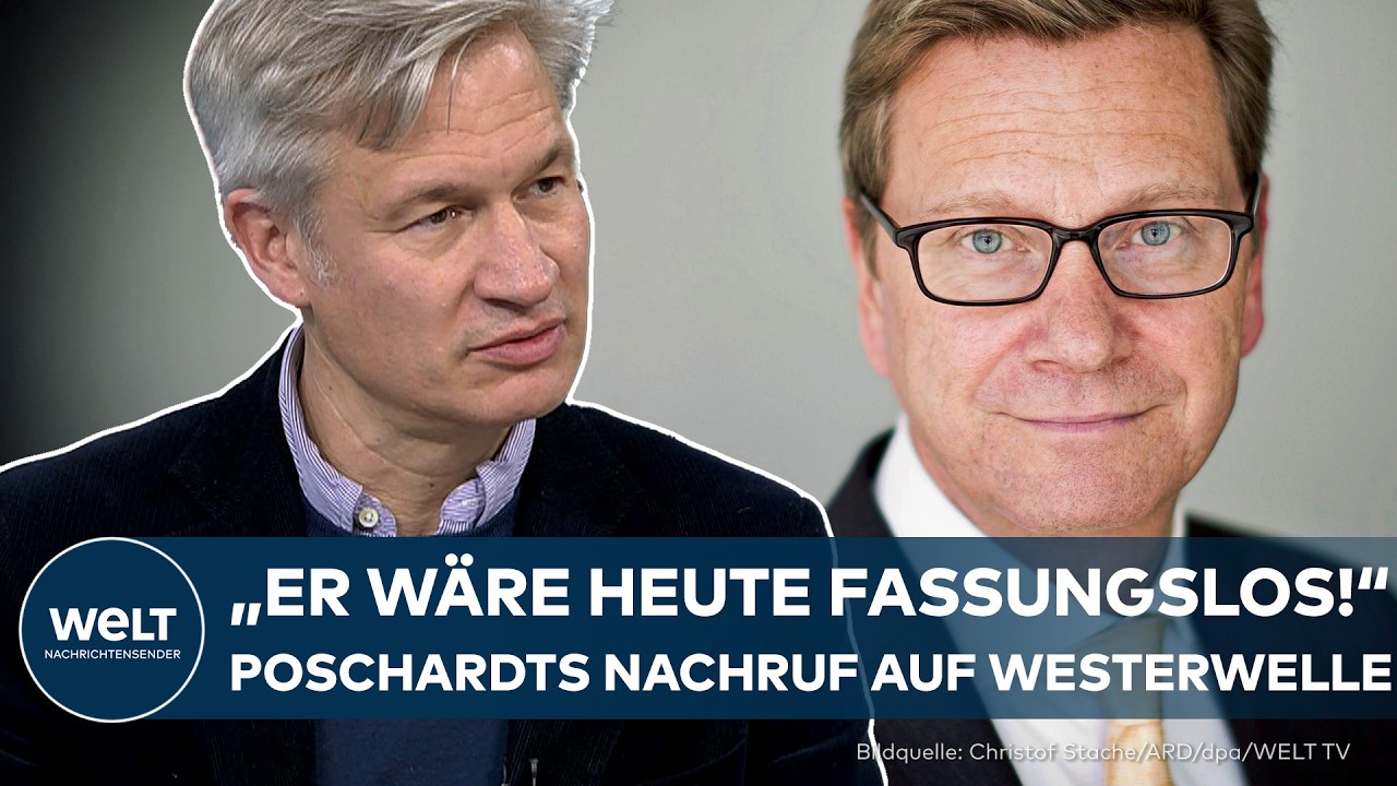 PORSCHARDT: „Er wäre heute fassungslos!“ – Nachruf auf die FDP-Legende Westerwelle