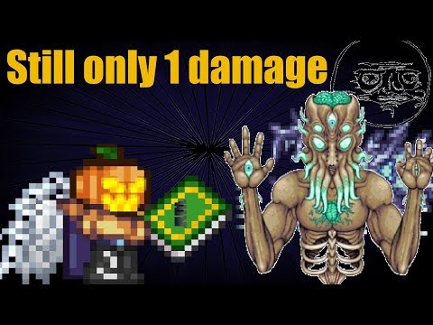 Terraria Crazy Buffed Up 1000 Needles vs  Vanilla Bosses Joost Mod