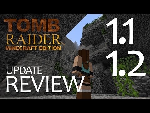 Tomb Raider Minecraft Edition v1.1 & v1.2 Update Review