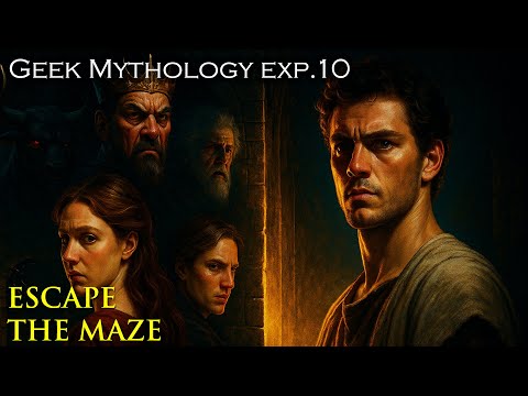 Theseus & the Minotaur's Labyrinth | Greek Mythology Stories 10 | Sleep Story for Grown Ups