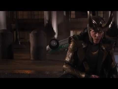 The Avengers / Loki vs Black Widow, Captain America & Ironman