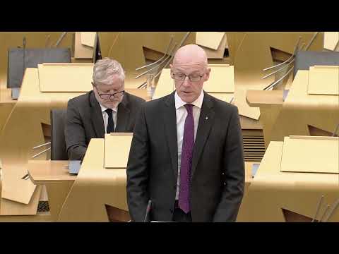 Scottish Government Debate: First 100 Days – Delivering for the People of Scotland - 31 August 2021
