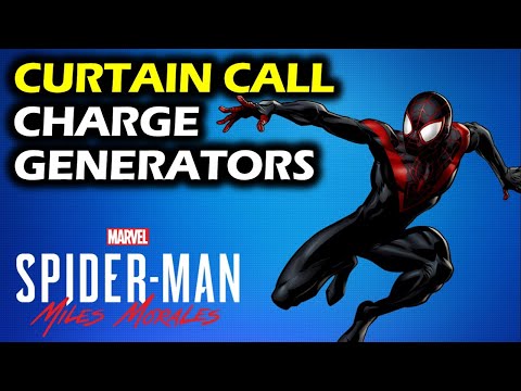 Curtain Call: Charge The Generators Puzzle | Spiderman Miles Morales Walkthrough