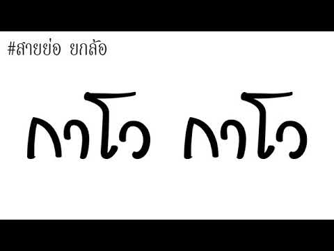เพลง กาโว กาโว (DJ.SR) รีมิกซ์