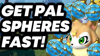 Palworld: Unlimited Pal Spheres FAST and EASY! (Tips and Tricks)