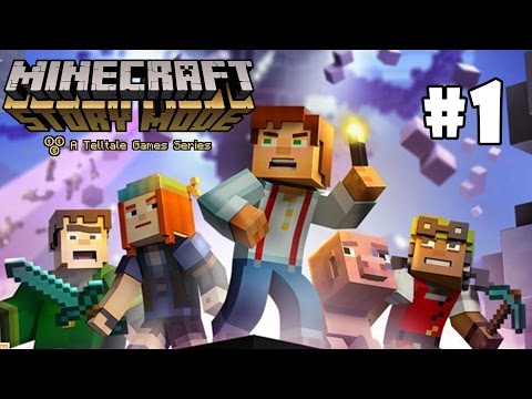 Minecraft Story Mode - O INÍCIO DA AVENTURA! #1 (Episódio 1)
