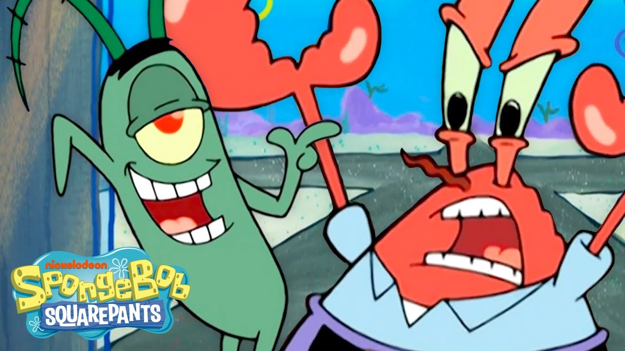 Mr. Krabs and Plankton Being an Iconic Duo for 60 Minutes Straight 🦀👁️ | SpongeBob