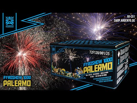 "Pyroshow Palermo" - 96 Schuss 20/25mm Verbund [Batch 2025]