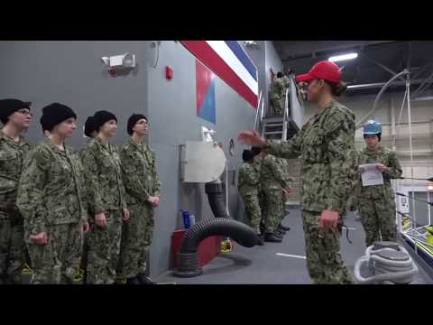 Navy Boot Camp Seamanship Training at Naval Station Great Lakes