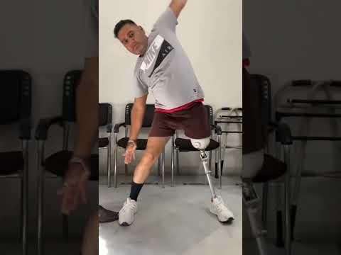 Sports prosthetic foot, size: m