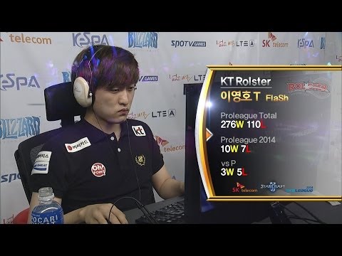 [SPL2014] FlaSh(KT) vs Billowy(MVP) Set4 Yeonsu -EsportsTV, SPL2014