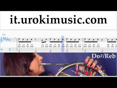 Corso di Corno Ozuna x Romeo Santos - El Farsante Remix Tablature Tab um-i276