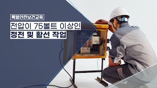 [특별교육] 정전 및 활선작업 