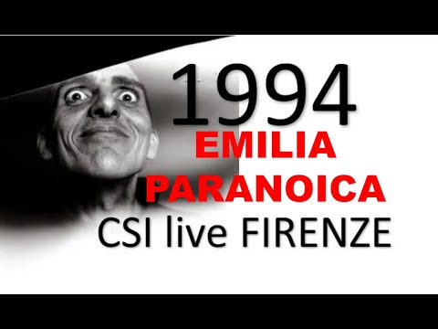 03 CSI EMILIA PARANOICA LIVE Palasport FIRENZE 1994 audio mixer CAM PAL