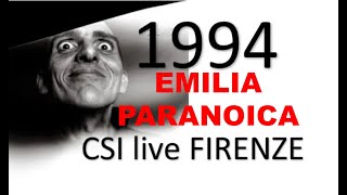 03 CSI EMILIA PARANOICA LIVE Palasport FIRENZE 1994 audio mixer CAM PAL