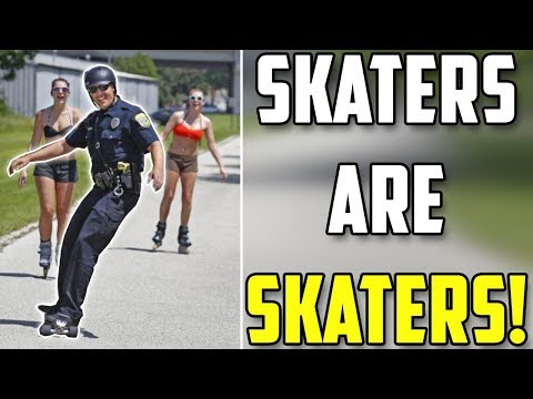 Skaters are Skaters Compilation #2 (Scooters, Kids, People, Skate, Skateboard) Video