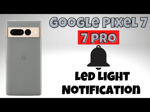 Google Pixel 7, Pro Led Light Call Notification || How to Enable Call Flash {Tutorial}