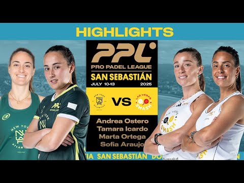 HIGHLIGHTS: Andrea Ustero - Tamara Icardo vs Marta Ortega - Sofía Araujo