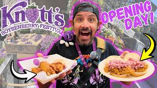 Boysenberry Festival Returns to Knott's Berry Farm 2026 | Best New Food, Bird Cage Theatre & More!