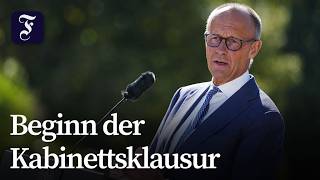 Bundeskanzler Merz will die Wettbewerbsfähigkeit im Land stärken