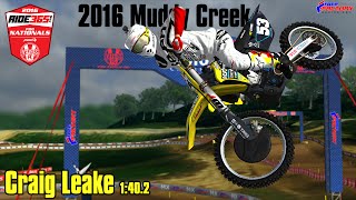 2016 Muddy Creek MX Simulator Qualifying Lap - Craig Leake 1:40.2