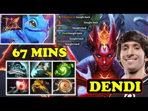 DENDI QOP 67 MINS ULTRA LATE EVERYONE BUYS BACK INTENSE ENDING FT PUCK BALLISTA | DOTA2ORBS