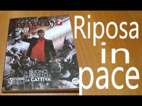 Dylan Dog Color Fest N° 20 - Riposa in pace: Recensione