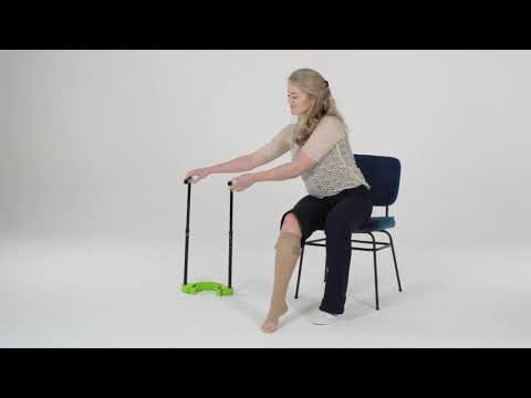 Compression stocking aid Steve Complete | Taking off knee high support socks
