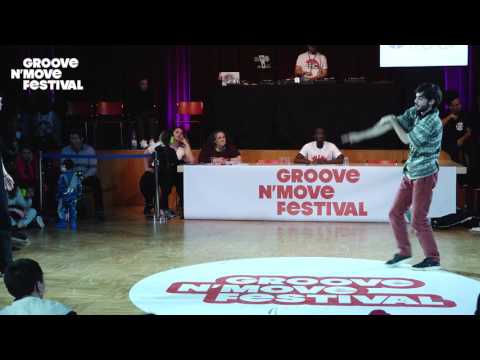GROOVE'N'MOVE BATTLE 2017 - 1/4 Final Tutting - Marco vs Whitey