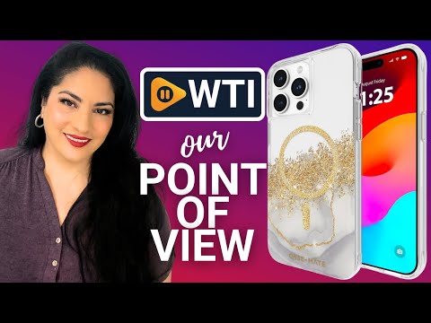 Case-Mate iPhone 15 Pro Max Case - Karat Marble [12ft Drop Protection] [Compatible with MagSafe] Magnetic Cover with Cute Bling Sparkle for iPhone 15 Pro Max 6.7 - WTI product video review
