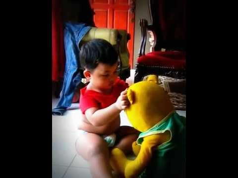 funny baby pooh