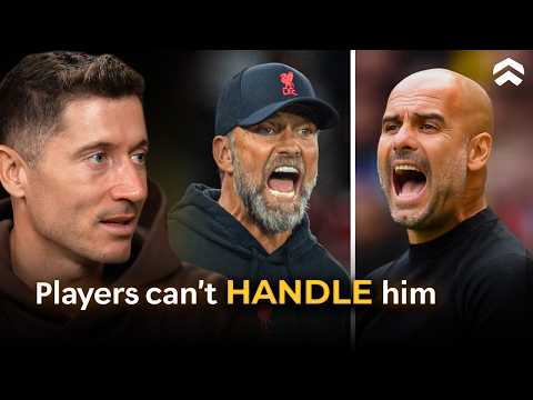 The Difference Between Klopp & Pep's Genius: Lewandowski Reveals