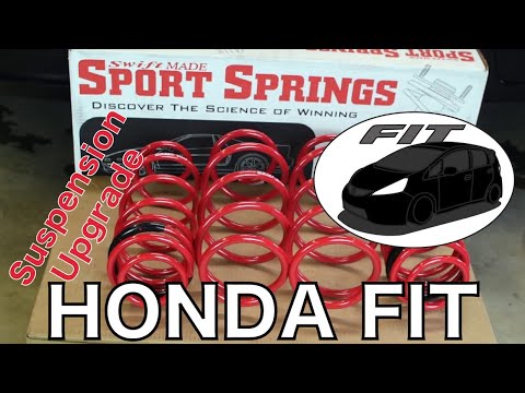 Honda Fit Lowering Springs UPGRADE SUSPENSION