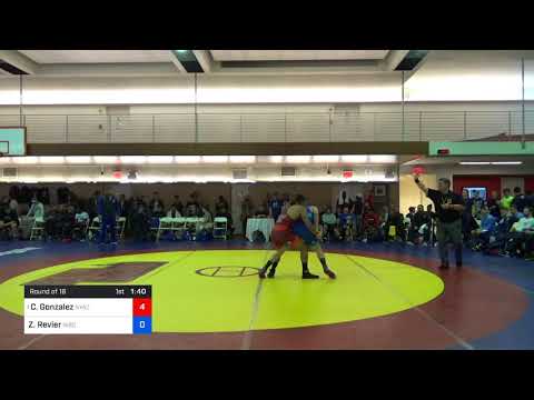 2018 Bill Farrell Memorial International/Greco Roman 72 Round Of 16 - Chris Gonzalez (NYAC) Vs. Za