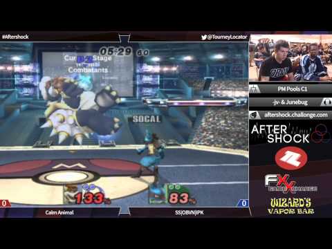 Aftershock PM - SS OBVN IPK (Lucario) vs Calm Animal (Bowser) - Pools C1