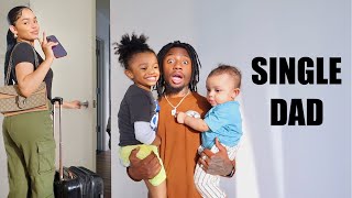 Leaving My Babies Alone With Their Dad *HE WAS STRESSED OUT*