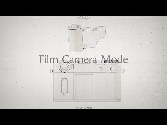 FUJIFILM X half Digital Camera (Black)