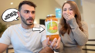 My Italian Husband Tries Trader Joe’s Snacks for the FIRST Time