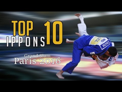 TOP 10 IPPONS | Grand Slam Paris 2016 | JudoHeroes
