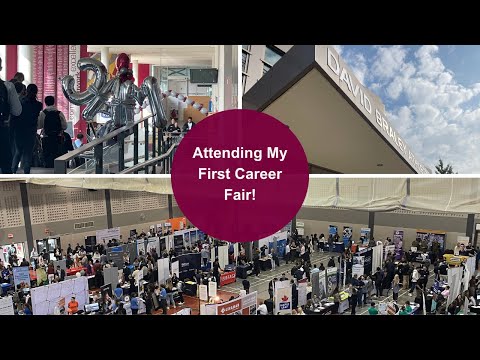 Watch Attending my first Career Fair on Youtube.