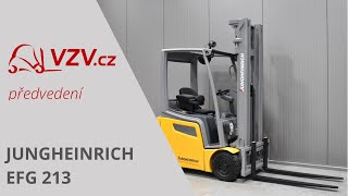 Jungheinrich EFG 213 three-wheel forklift | Image 4 - Machineryline