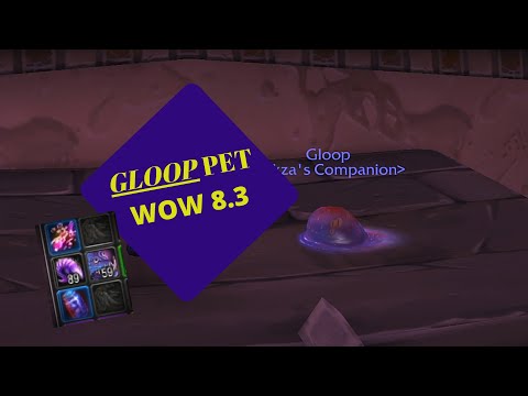 Gloop Battle Pet World of Warcraft Patch 8.3